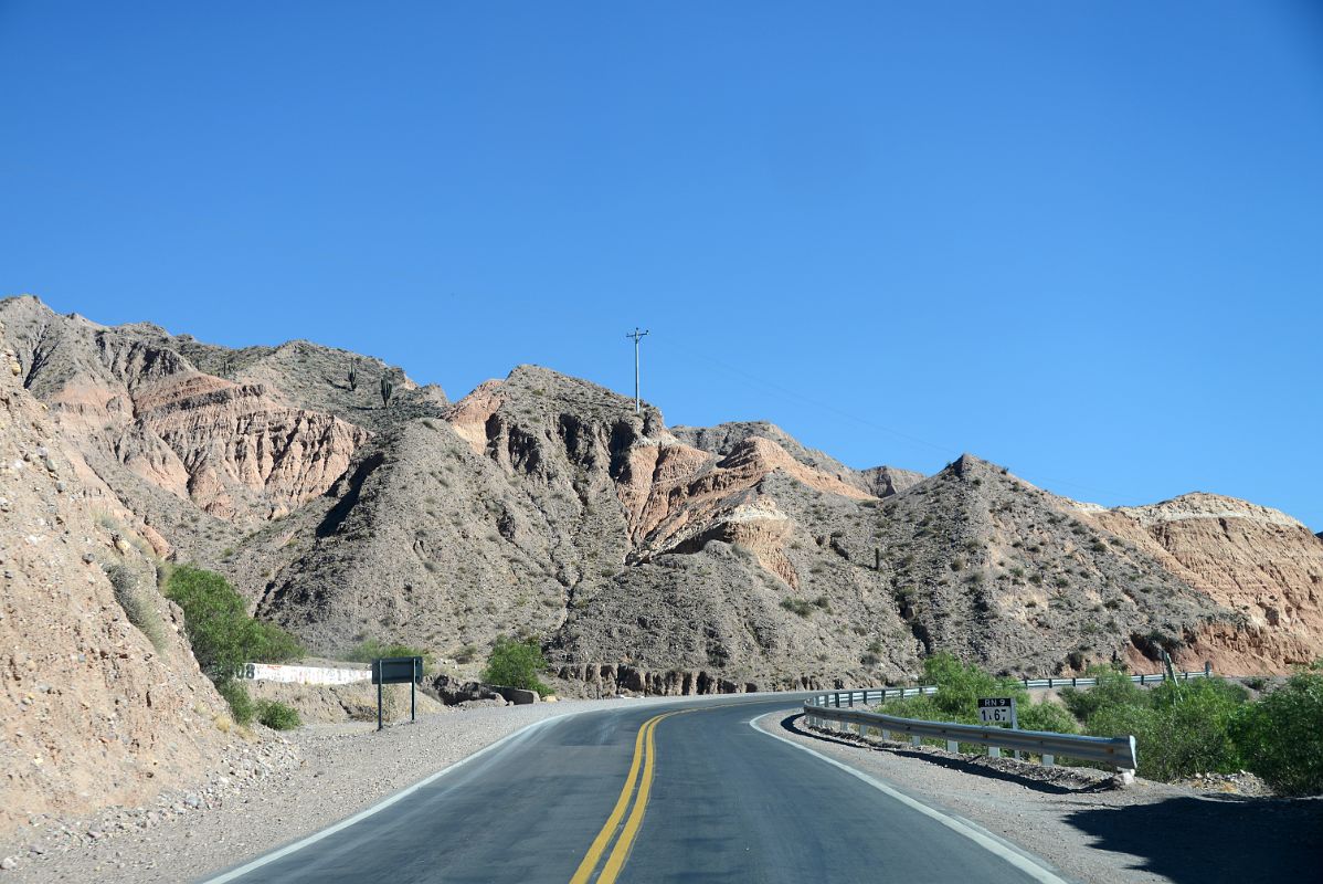 05 Driving On Highway 9 From Purmamarca To Tilcara In Quebrada De Humahuaca